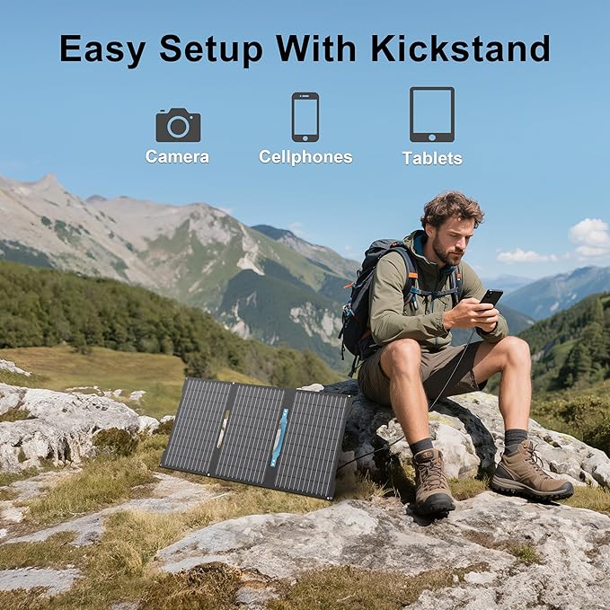 E-POWO 45W Portable Solar Panels Chargers