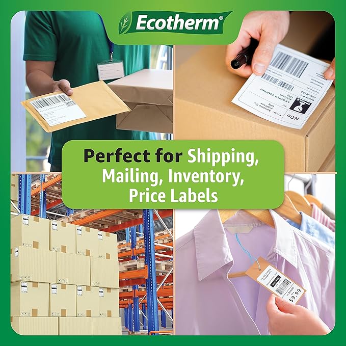 1" x 3" Thermal Labels | 4 Rolls | 2720 Labels | fits Zebra, Offnov...