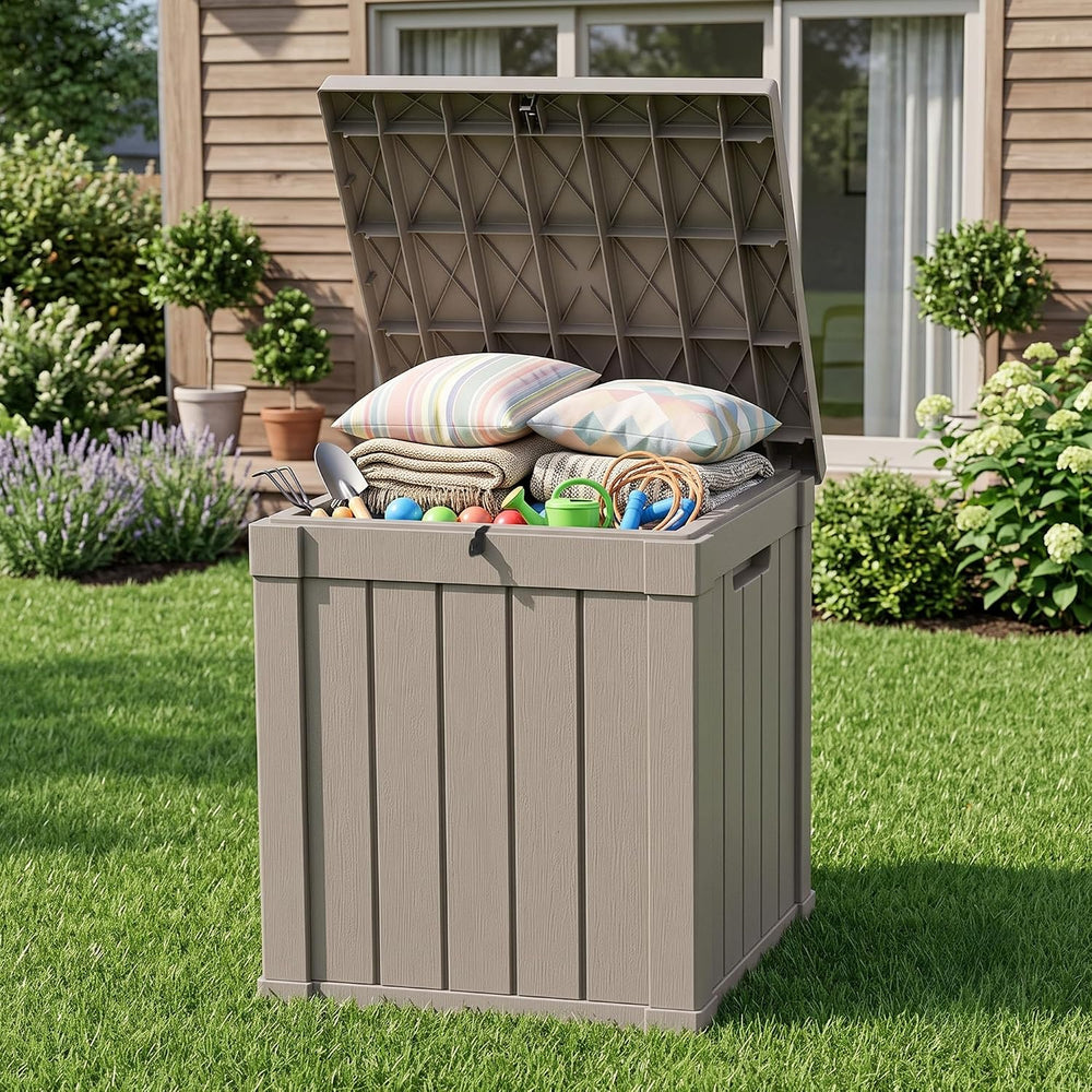 Outdoor Storage Box, 70 Gallon Waterproof Package Delivery Boxes