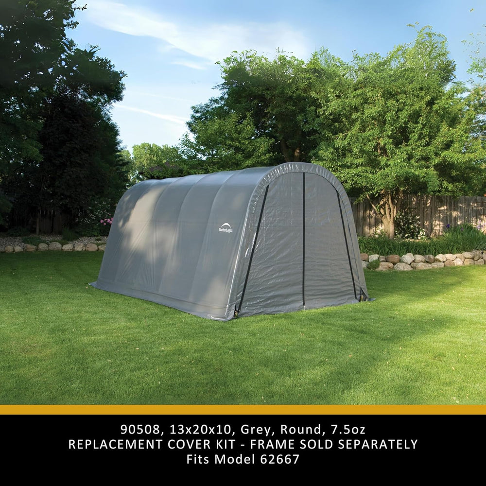 ShelterLogic Replacement Cover Roundtop 13 x 20 x 10 ft., Cover Kit 90508 for...