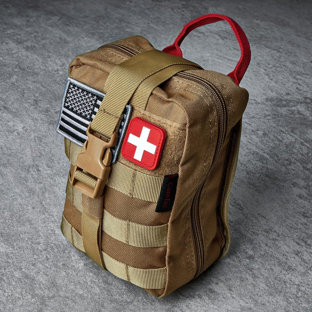 CareTac IFAK Trauma & First Aid Kit with CAT Gen 7 Tourniquet
