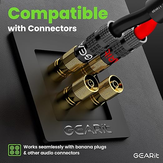 GEARit Outdoor Speaker Wire CL3 Rated, 10 Gauge Speaker Wire, Speaker Cable 200